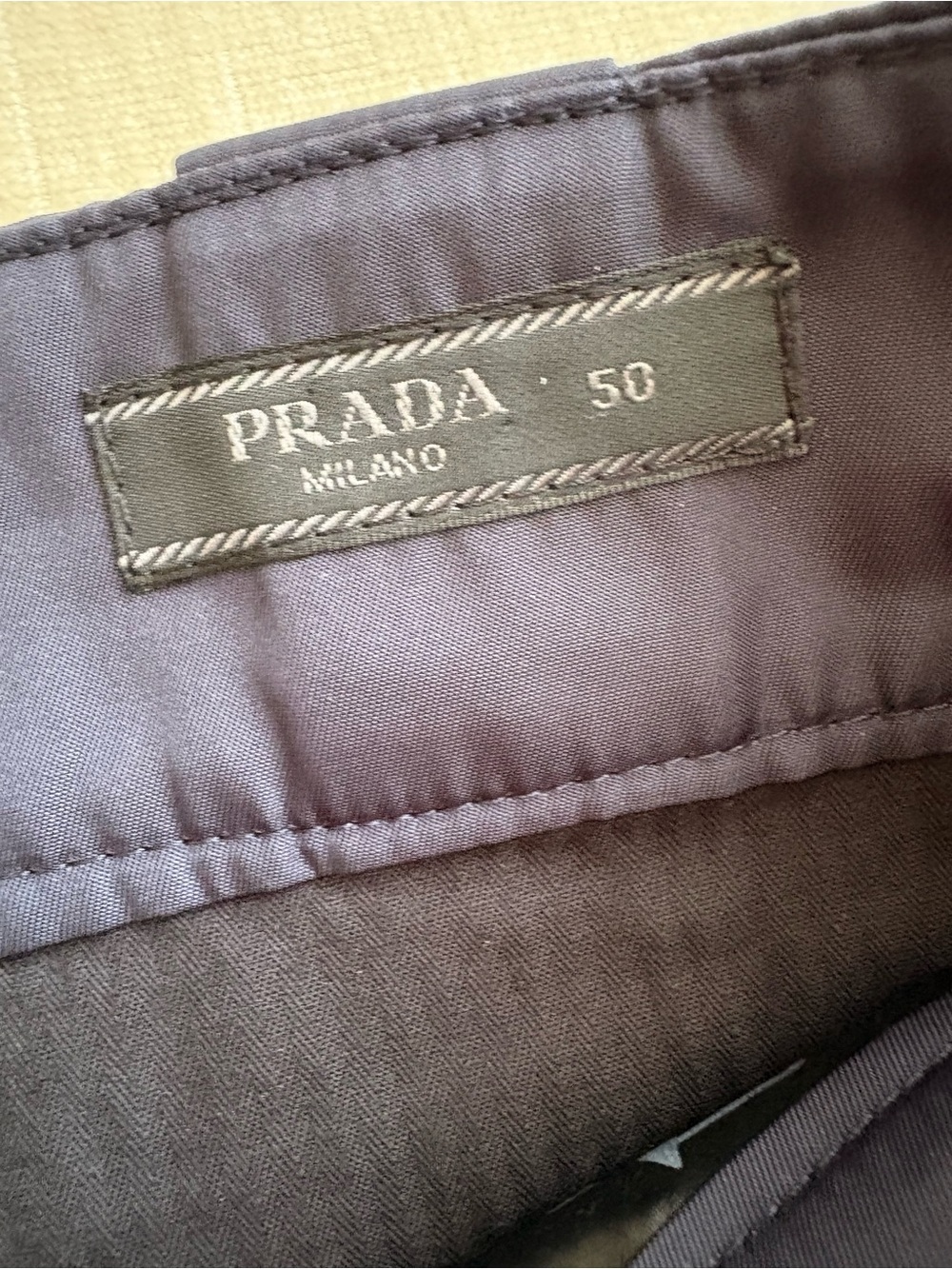 Prada Black Nylon Cargo Bermuda Shorts - Picture 5 of 8